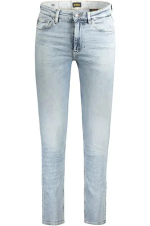 HUGO BOSS Homme, Jeans, Bleu, Taille: W33 L32 Jean Slim Fit Moderne avec Effet Lavé