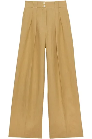 Inès de la Fressange Femme, Pantalons, Jaune, Taille: 40 FR Pantalon Marlene