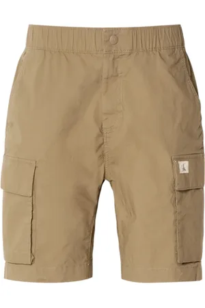 Calvin Klein Homme, Shorts, Vert, Taille: W33 Short Bermuda Cargo en Coton