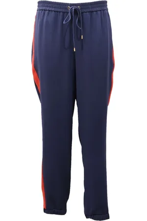 Michael Kors Femme, Pantalons, Bleu, Taille: 40 FR Pantalon corail Mh83Gps6Bz Style