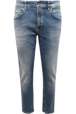 Dondup Femme, Jeans, Bleu, Taille: W28 Pantalon carotte fabriqué en Italie