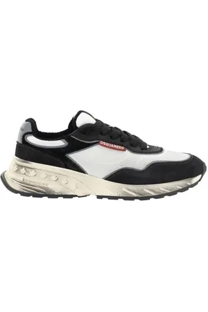 Dsquared2 Homme, Chaussures, Multicolore, Taille: 44 EU Baskets à Lacets Modernes avec Détails Monogramme