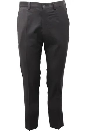Dolce & Gabbana Homme, Pantalons, Noir, Taille: S Pantalon en laine Made in Italy