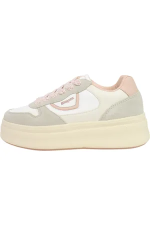 Blauer Femme, Chaussures, Multicolore, Taille: 41 EU Baskets en éco-cuir à semelle haute