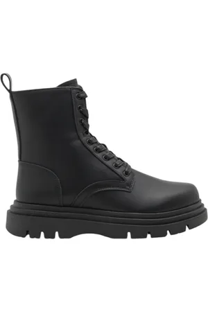 Armani Exchange Homme, Chaussures, Noir, Taille: 44 EU Bottes et bottines en cuir