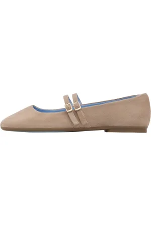 Voile blanche Femme, Chaussures, Rose, Taille: 40 EU Ballerines en suède Karlie