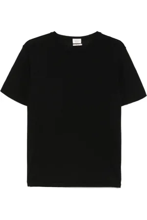 Daniele Fiesoli Homme, Tops, Noir, Taille: L T-shirt Noir Coupe Élégante Sorties Décontractées