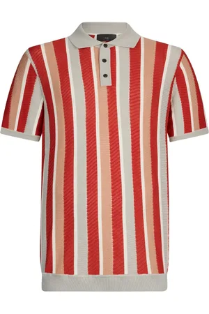 Liu Jo Homme, Pulls, Multicolore, Taille: 2XL Polo rayé en coton