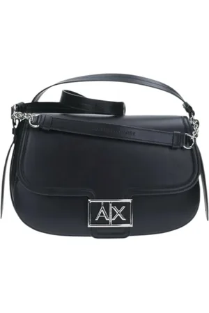 Armani Exchange Femme, Sacs, Noir, Taille: ONE Size Sac bandoulière femme en simili cuir