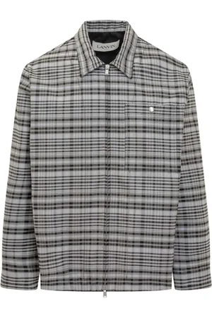 Lanvin Homme, Chemises, Gris, Taille: L Overshirt