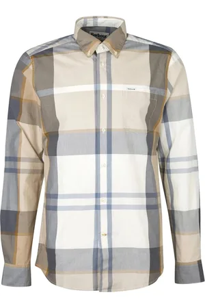 Barbour Homme, Chemises, Multicolore, Taille: M Chemise à Carreaux à Manches Longues