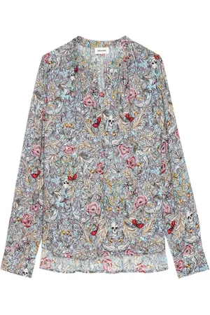 Zadig & Voltaire Femme, Blouses et Chemises, Multicolore, Taille: 42 FR Chemise Élégante pour Homme