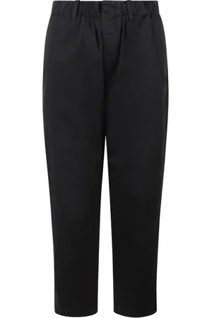 LOW BRAND Homme, Pantalons, Noir, Taille: W36 Pantalon en coton à cordon carotte