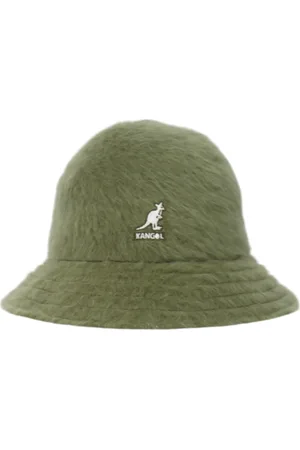 Kangol Femme, Accessoires, Vert, Taille: S Angora Bucket Hat Casual Unisex
