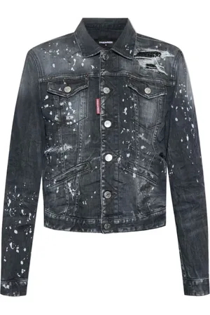 Dsquared2 Femme, Vestes, Noir, Taille: 34 FR Vestes Italiennes pour Hommes