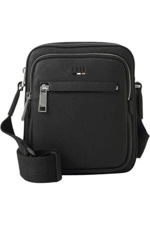 HUGO BOSS Homme, Sacs, Noir, Taille: ONE Size Sac bandoulière homme en simili cuir