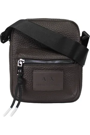Armani Exchange Homme, Sacs, Brun, Taille: ONE Size Sac bandoulière homme en éco-cuir