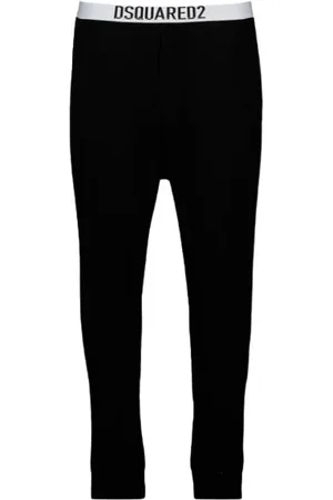 Dsquared2 Femme, Pantalons, Noir, Taille: 42 FR Pantalon de jogging avec logo - Taille L, Bestseller 40