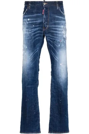 Dsquared2 Homme, Jeans, Bleu, Taille: 3XL Jean Pantalon Italien Fabriqué en Italie
