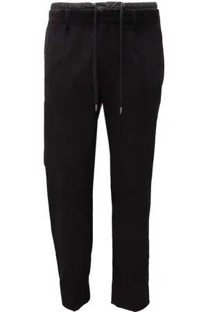 Dolce & Gabbana Homme, Pantalons, Noir, Taille: S Pantalon en Velours Côtelé Made in Italy