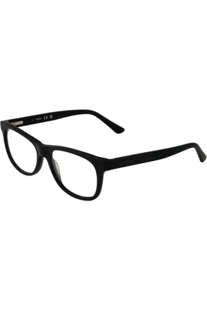 Guess Unisex, Accessoires, Noir, Taille: ONE Size Montures Optiques Carrées Noires