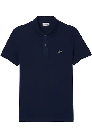 Lacoste Homme, Tops, Bleu, Taille: S Polo en coton avec logo frontal