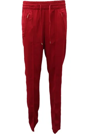 Dondup Femme, Pantalons, Rouge, Taille: 34 FR Pantalon foncé Lottie modèle Made in Italy