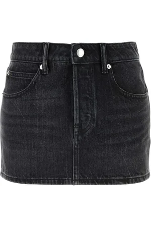 Alexander Wang Femme, Jupes, Gris, Taille: W26 Mini Jupe en Maille Hotfix