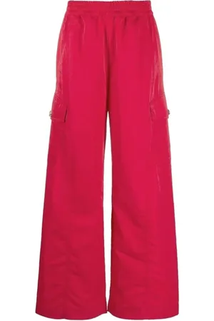 Pinko Femme, Pantalons, Rose, Taille: 40 FR Pantalon Cargo Élégant avec 4 Poches