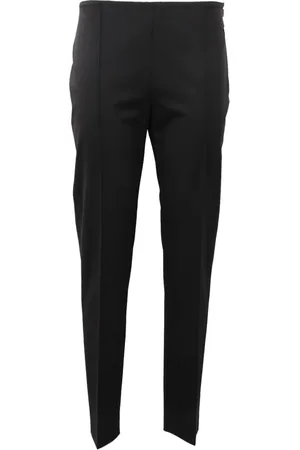 Max Mara Femme, Pantalons, Noir, Taille: 40 FR Pantalon en Laine Modèle 11311651