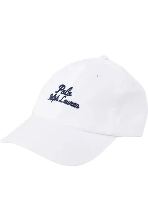 Ralph Lauren Femme, Accessoires, Blanc, Taille: ONE Size Casquette blanche avec visière