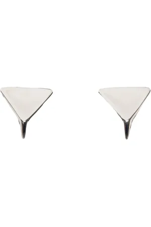 FEDERICA TOSI Femme, Accessoires, Gris, Taille: ONE Size Boucles d