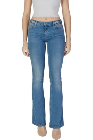 Liu Jo Femme, Jeans, Bleu, Taille: W33 Jean Denim Bleu Évasé