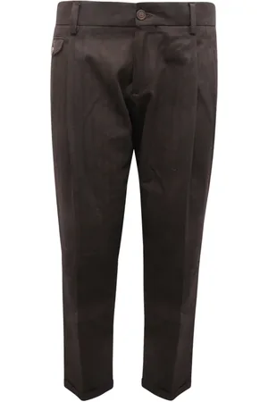 Dolce & Gabbana Homme, Pantalons, Noir, Taille: S Pantalon de Style Italien Fabriqué en Italie