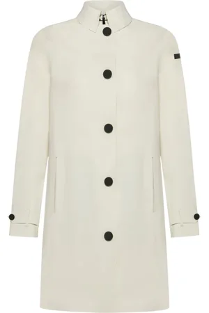 RRD Femme, Manteaux, , Taille: 36 FR Manteau Trench Avorio Moderne