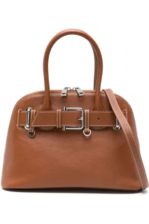 OSOI Femme, Sacs, Brun, Taille: ONE Size Sac à Main en Cuir Marron