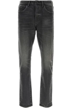 Purple Brand Homme, Jeans, Noir, Taille: W33 Jean Double Trempé