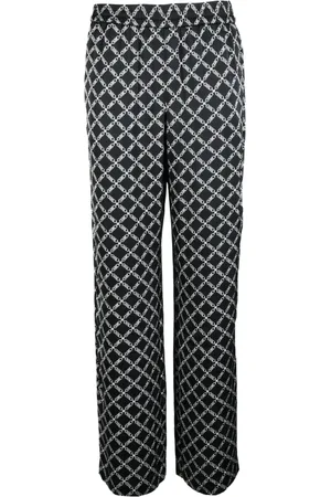Michael Kors Femme, Pantalons, Noir, Taille: 40 FR Pantalon en polyester