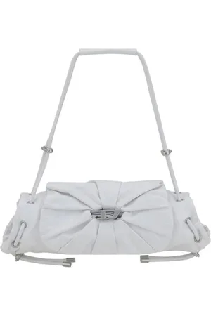 Diesel Femme, Sacs, Blanc, Taille: ONE Size Sac à Bandoulière Moderne avec Rabat Magnétique