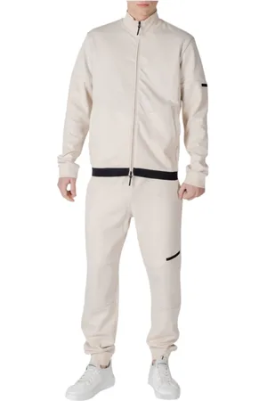 EA7 Homme, Sport, , Taille: M Ensemble de Survêtement Ivoire Sportif