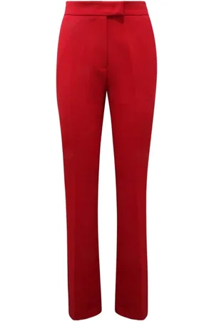 Twin-Set Femme, Pantalons, Rouge, Taille: 38 FR Pantalon Femme Papavero