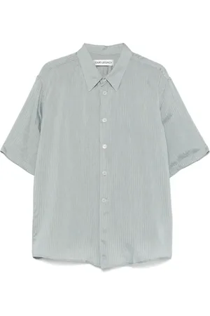 OUR LEGACY Homme, Chemises, Vert, Taille: L Chemise Geo Stripe Cérémoniale