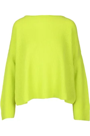 Max&Co. Femme, Pulls, Jaune, Taille: 40 FR Pull en Cachemire
