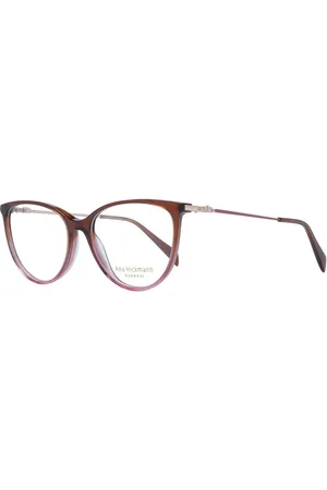 ANA HICKMANN Femme, Accessoires, Brun, Taille: ONE Size Montures Optiques Marron pour Femmes Style Papillon