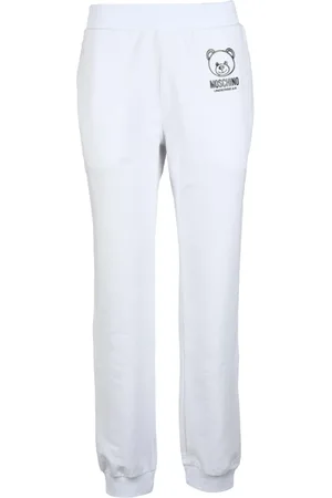 Moschino Femme, Pantalons, Blanc, Taille: 40 FR Coton Élasthanne Combinaison