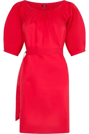 Liu Jo Femme, Robes, Rouge, Taille: 42 FR Robe mini rouge épaules dénudées