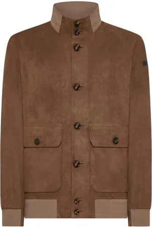 RRD Homme, Vestes, Brun, Taille: XL Veste Homme Effet Daim Nabucco