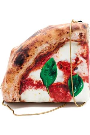 Moschino Femme, Sacs, Multicolore, Taille: ONE Size Sac Tranche de Pizza Multicolore