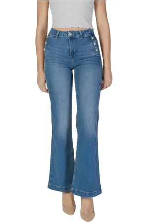 Liu Jo Femme, Jeans, Bleu, Taille: W32 Flare High Waist Denim Jeans