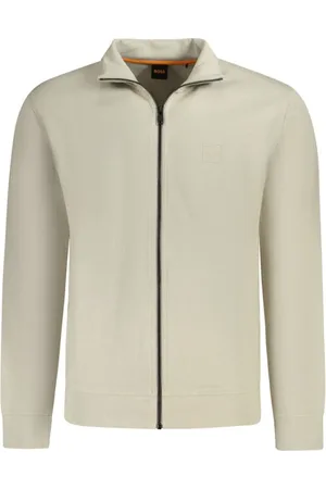 HUGO BOSS Homme, Sweatshirts et sweats à capuche, , Taille: M Pull en Coton avec Fermeture Éclair